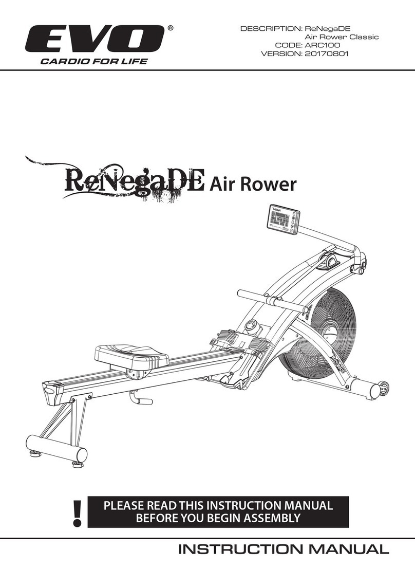 Evo ReNegaDE ARC100 instruction manual