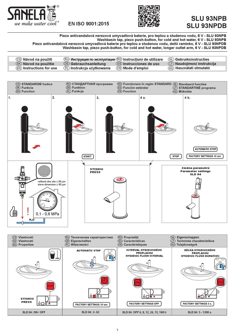 Sanela SLU 93NPB Instructions for use