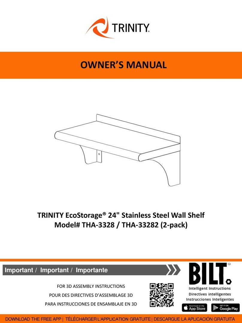 Trinity EcoStorage THA-3328 User manual