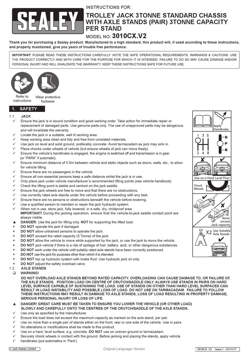 Sealey 3010CX.V2 instructions