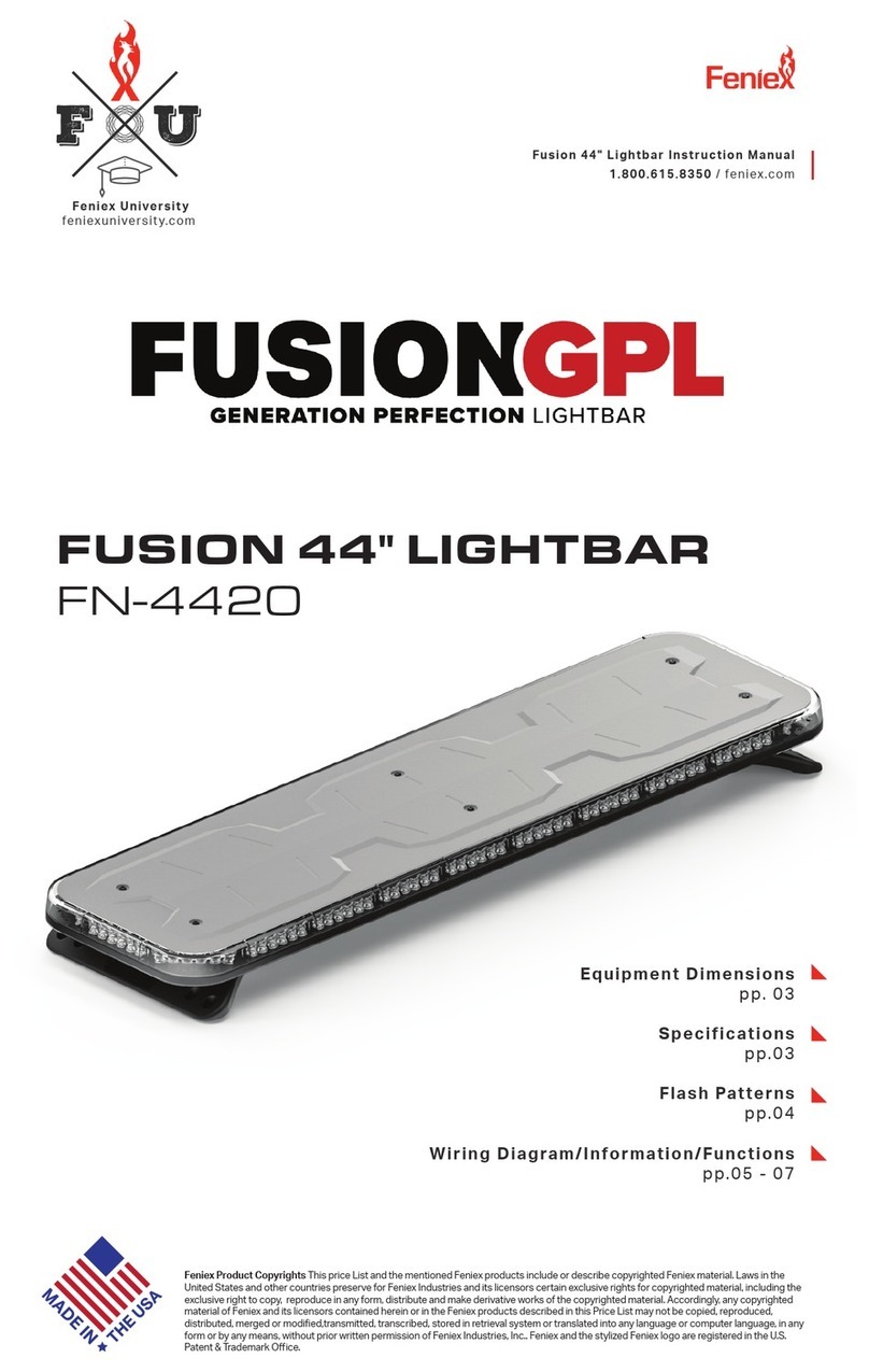 Feniex FUSIONGPL FN-4420 instruction manual
