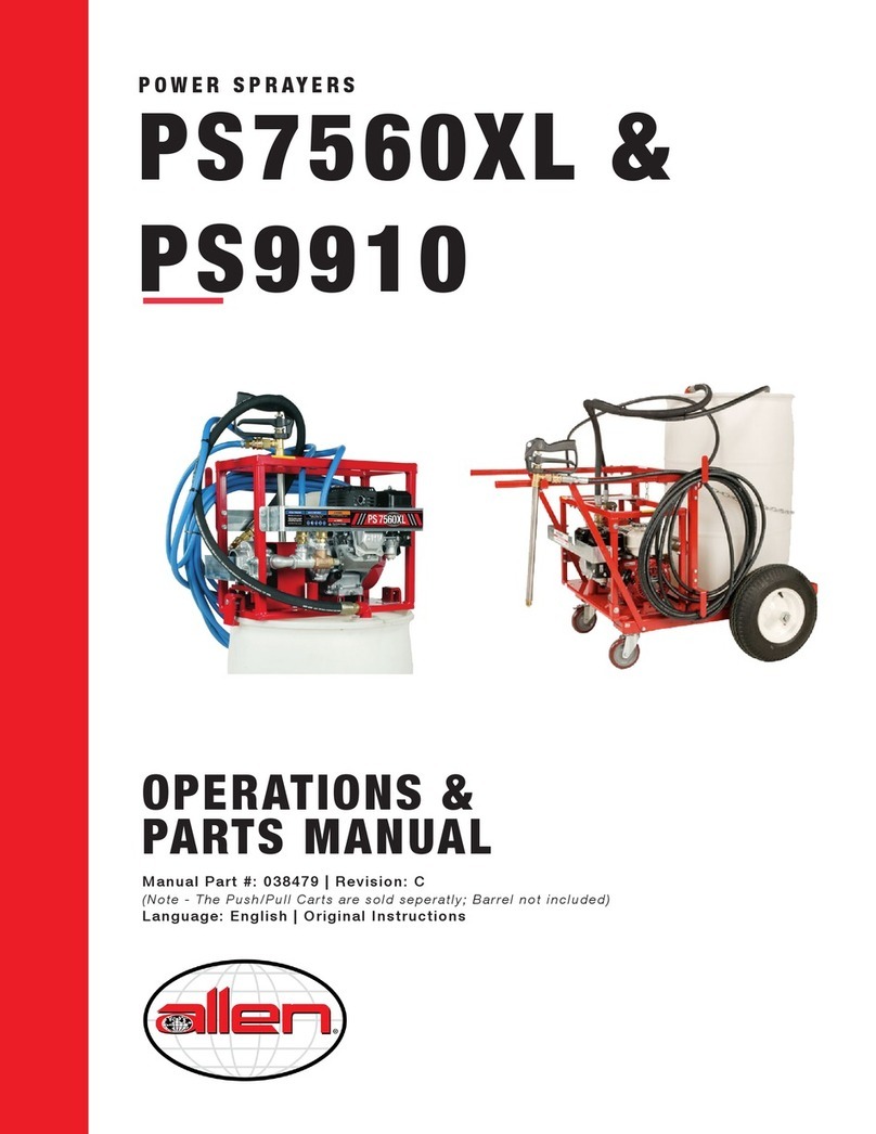 allen PS7560XL Operation manual