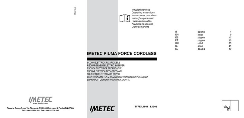 Imetec Piuma Force Cordless User manual