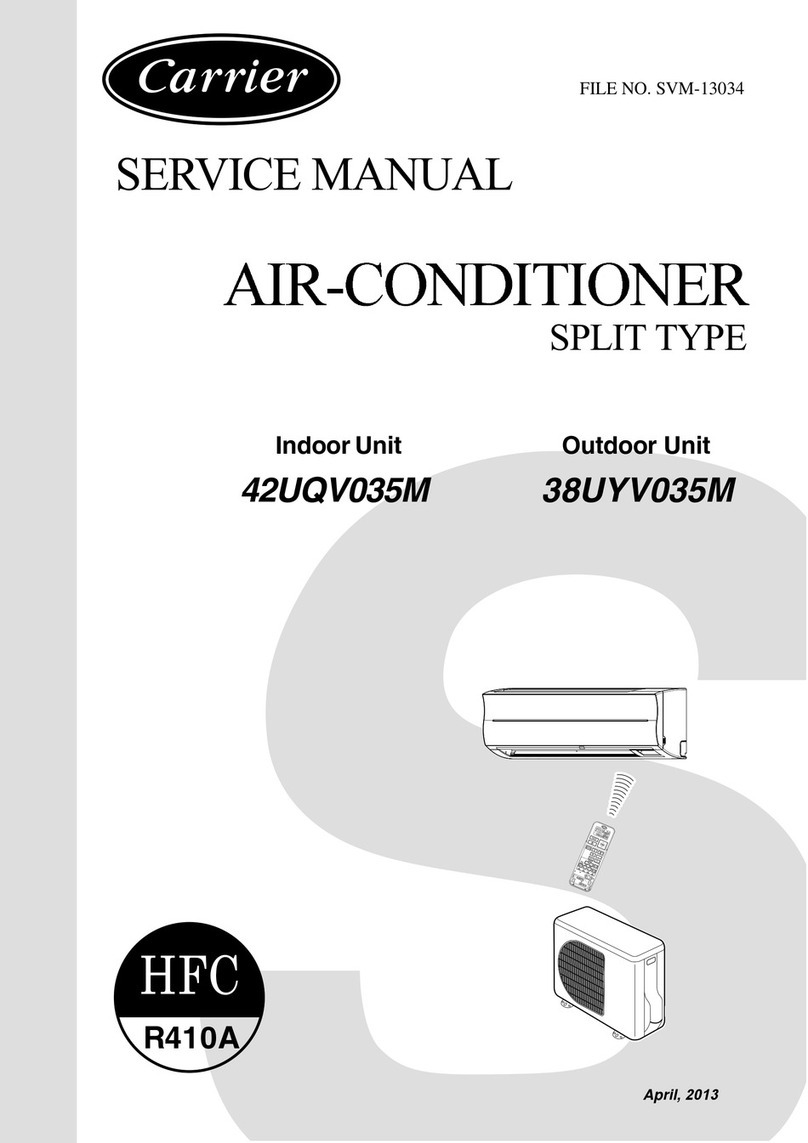 Carrier 42UQV035M User manual