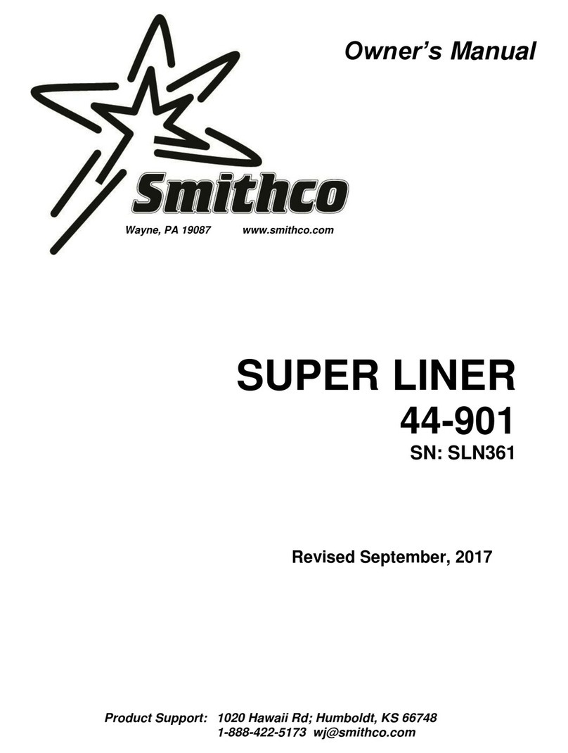 Smithco SLN361 owner's manual
