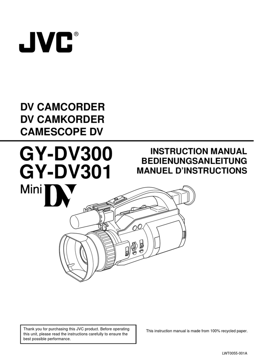 JVC GY-DV301 User manual