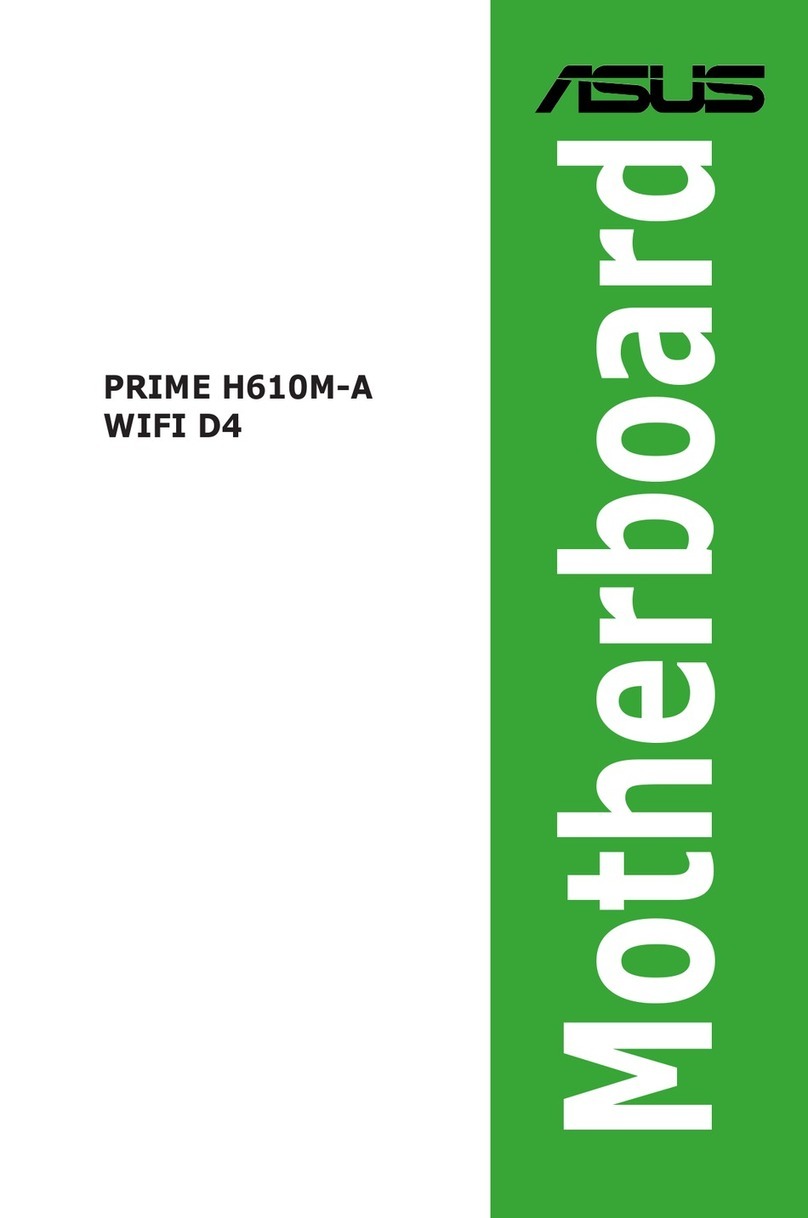 Asus PRIME H610M-A WIFI D4 manual
