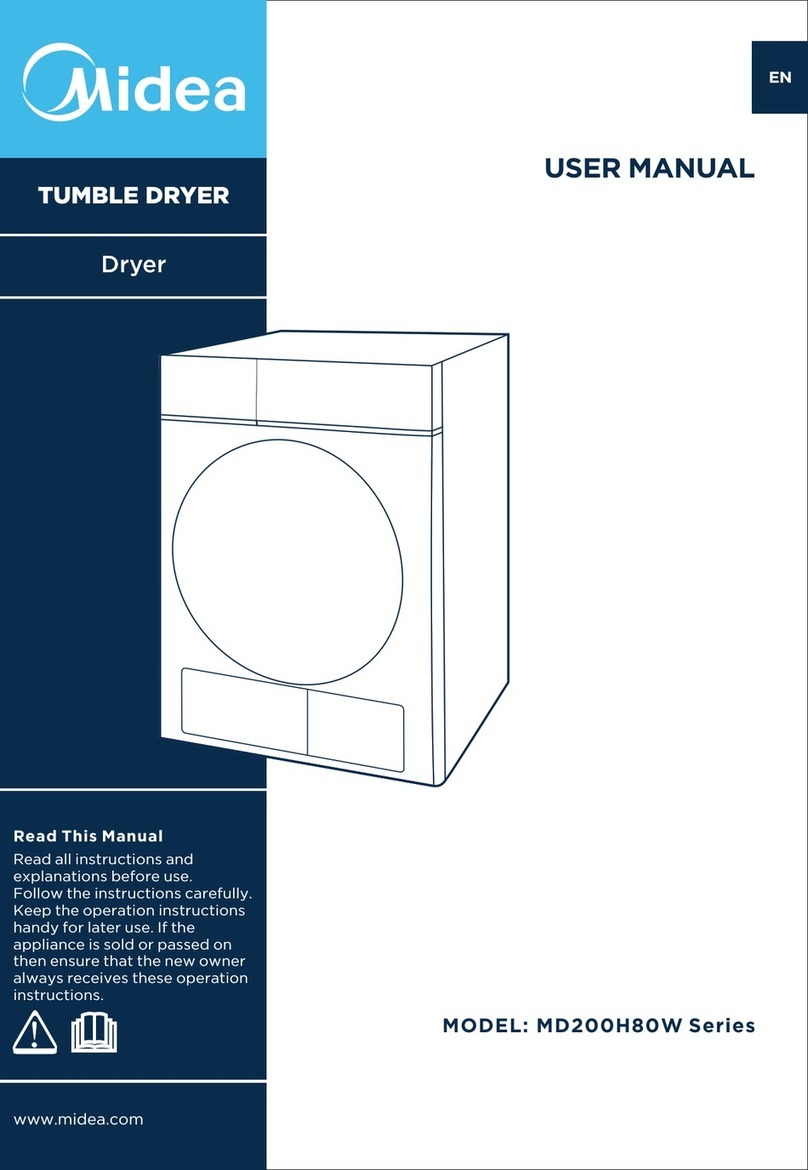 Midea MD200H80W Series User manual
