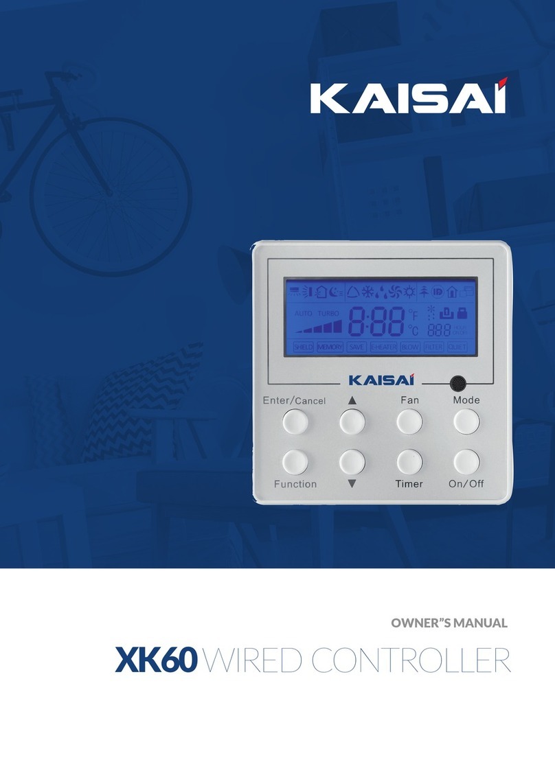 Kaisai XK60 owner's manual