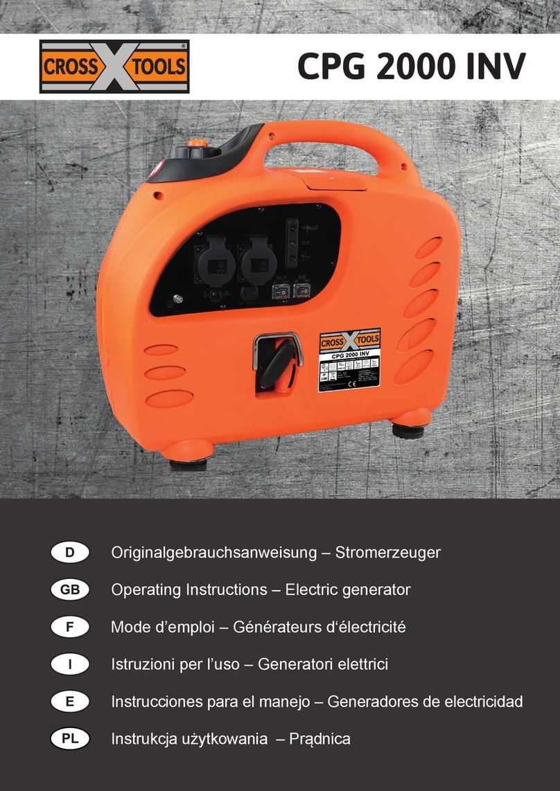 Cross Tools CPG 2000 INV operating instructions
