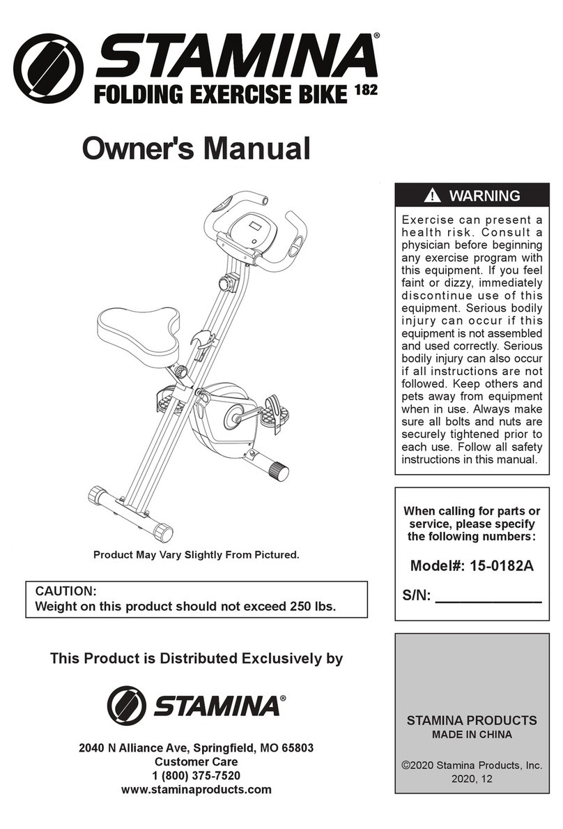 Stamina 15-0182A User manual