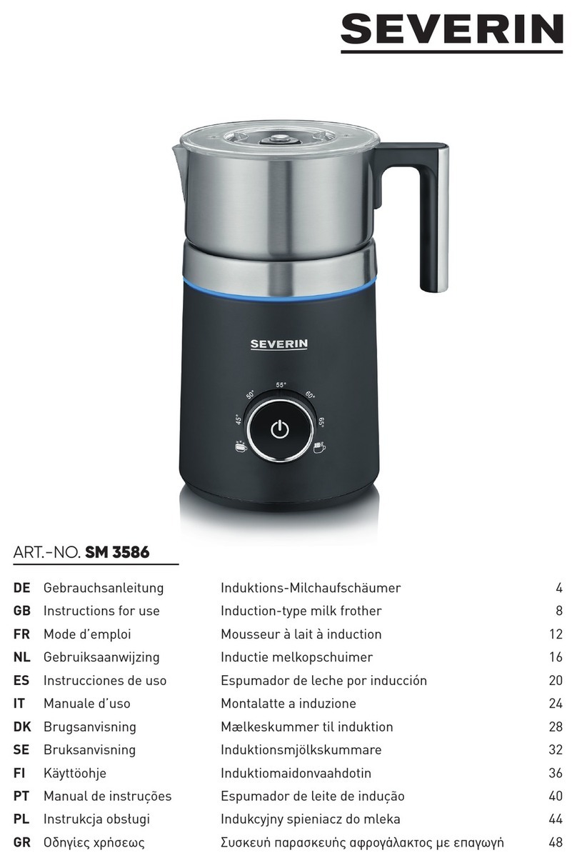 SEVERIN Spuma 700 Instructions for use