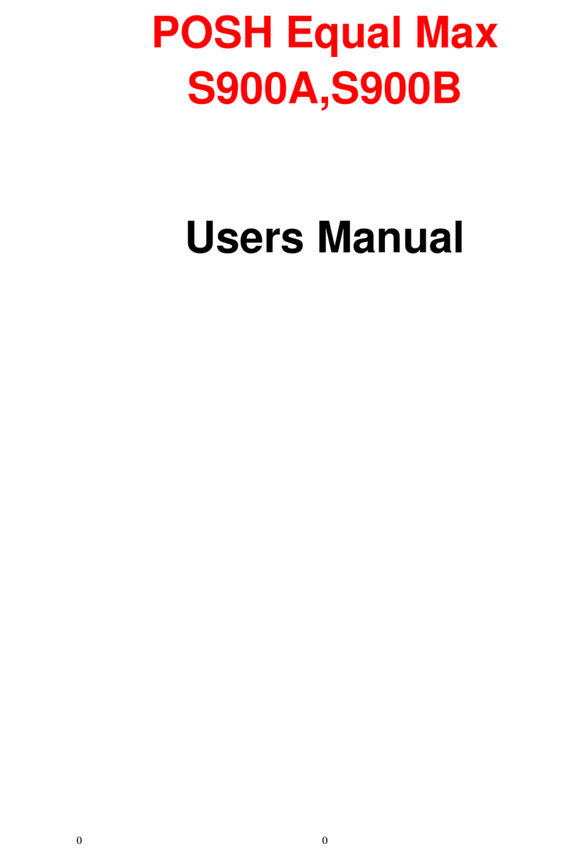 Posh Equal Max S900A User manual