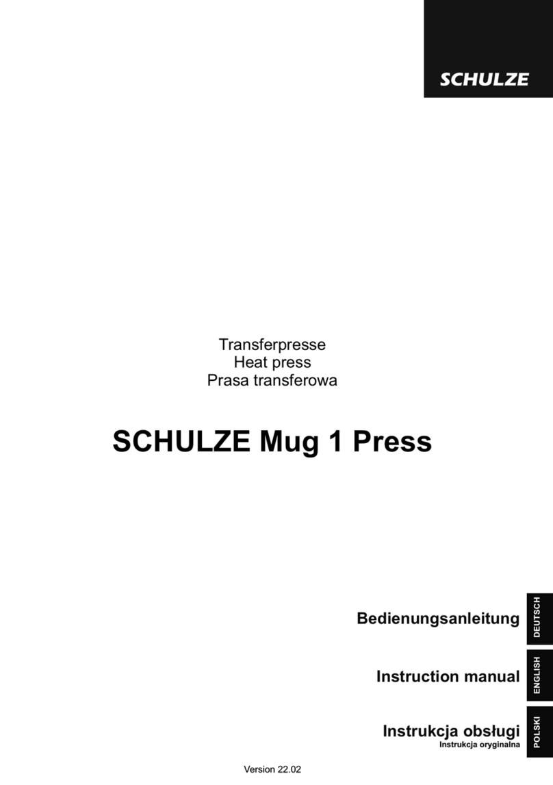 Schulze Mug 1 Press instruction manual