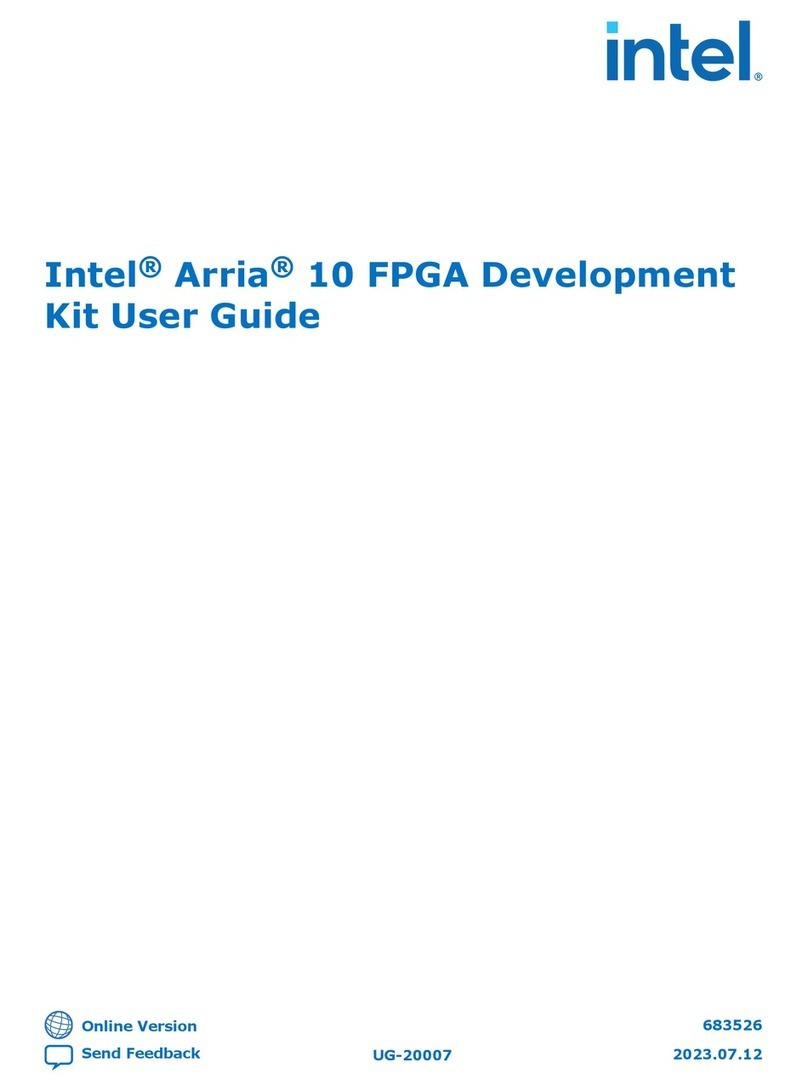 Intel Arria 10 FPGA User manual