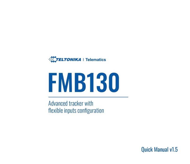 Teltonika FMB130 Quick manual