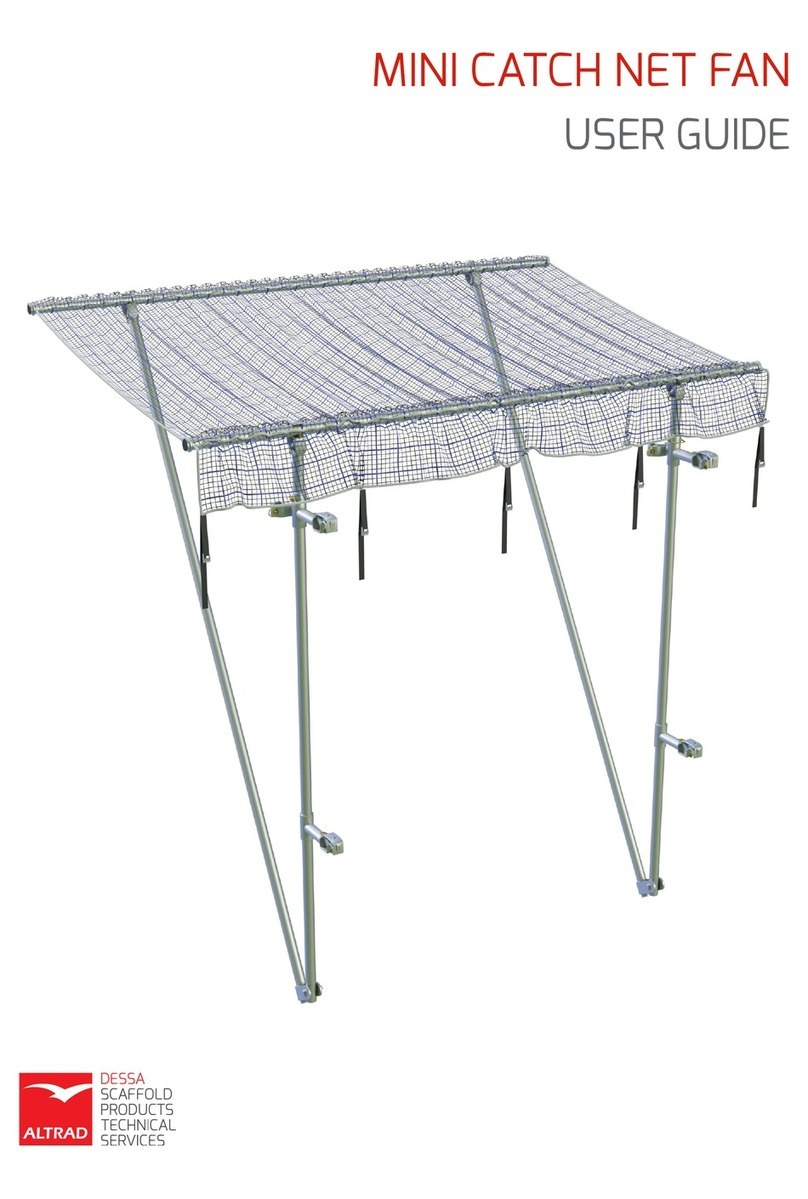 Altrad MINI CATCH NET FAN User manual