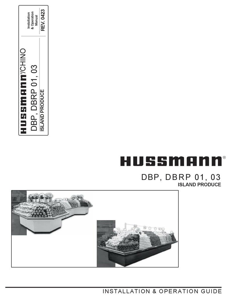 Hussmann DBP-01 Original operating instructions