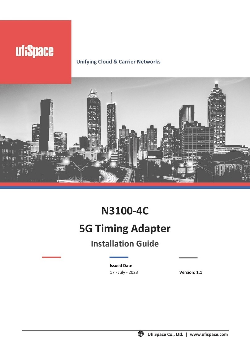 UfiSpace N3100-4C installation guide