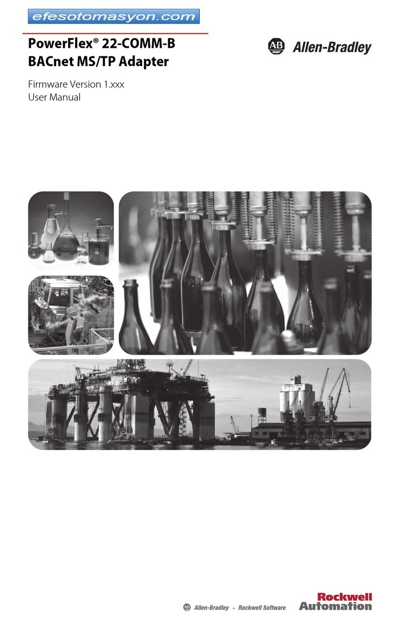 Allen-Bradley PowerFlex 22-COMM-B User manual Allen-Bradley PowerFlex 22-COMM-B User manual