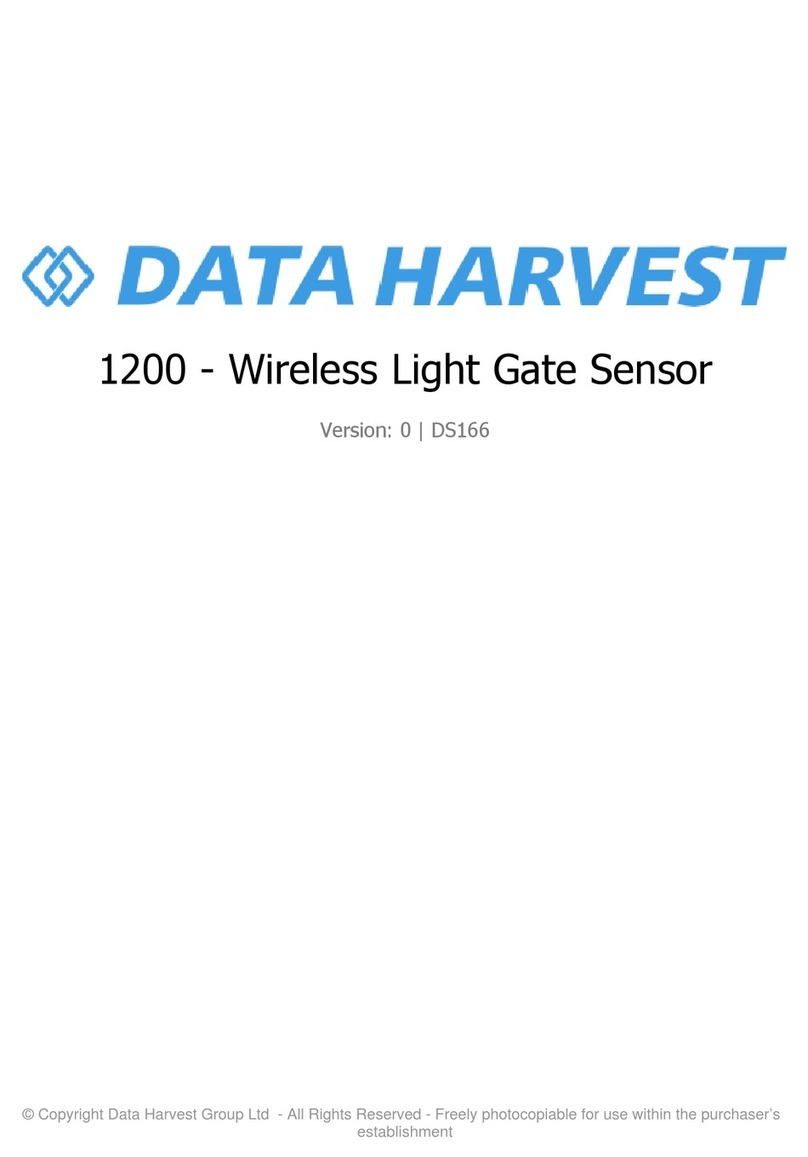 Data Harvest 1200 manual