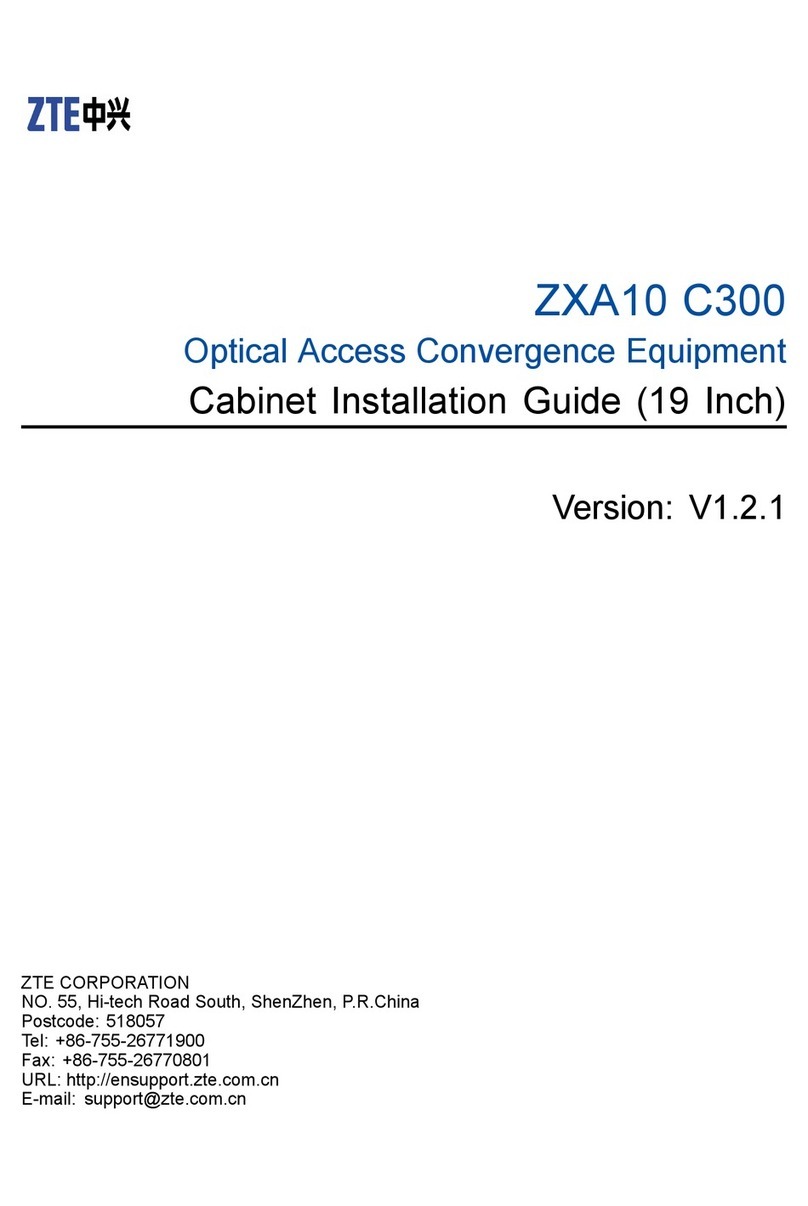 Zte ZXA10 C300 installation guide