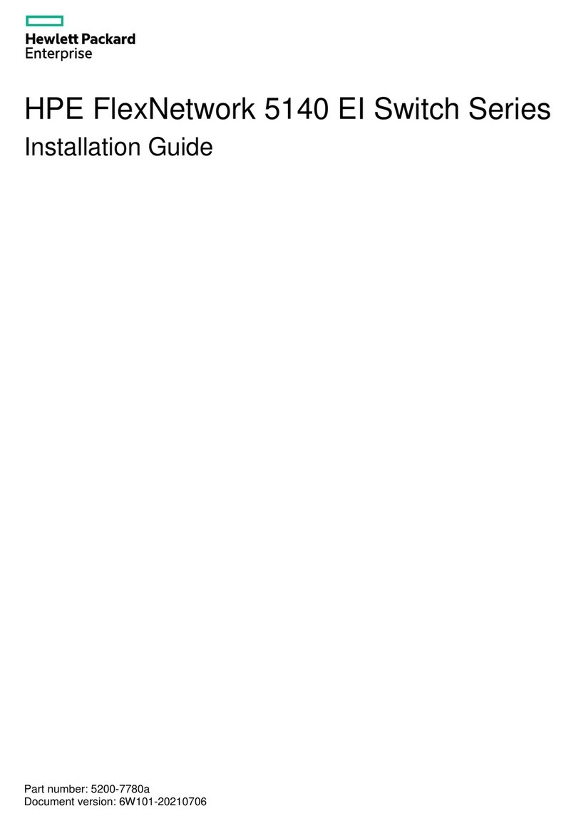 HP FlexNetwork 5140 EI Series installation guide