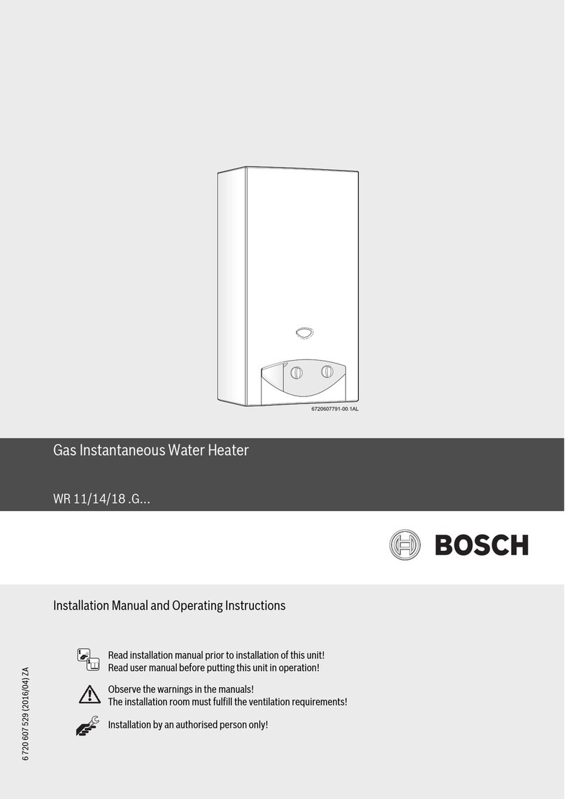 Bosch WR 11 G Series Technical Document