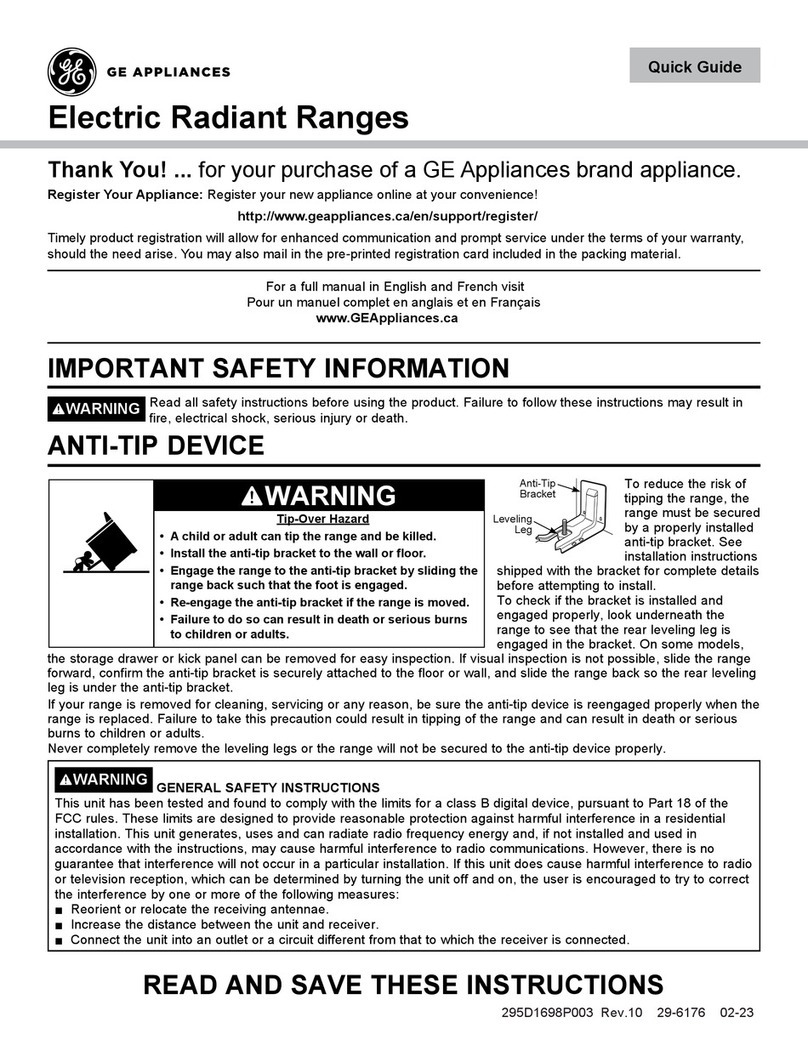 GE JCB840ETES User manual