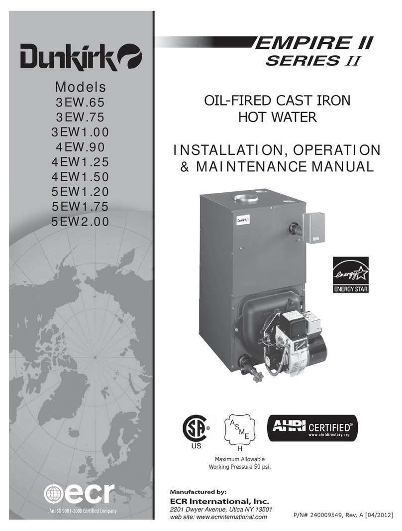ECR Durnkirk EMPIRE II Series Instruction manual ECR Durnkirk EMPIRE II Series Instruction manual