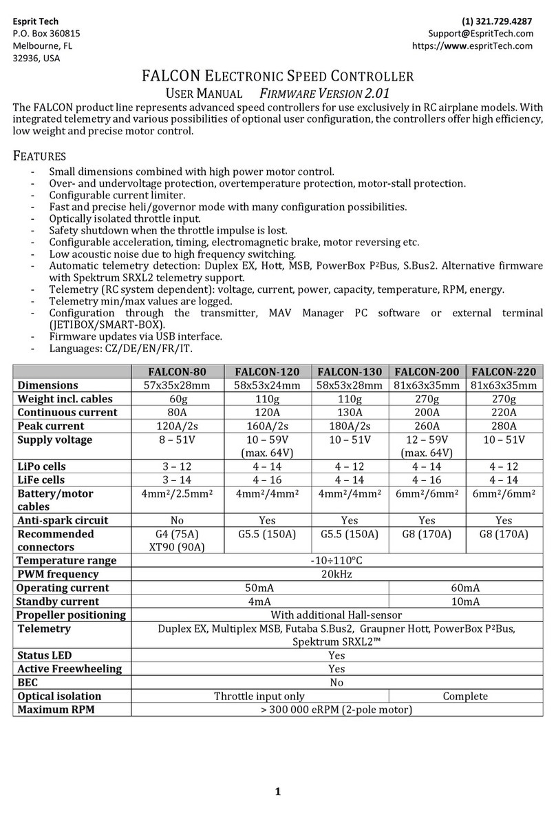 Esprit Tech FALCON-200 user manual