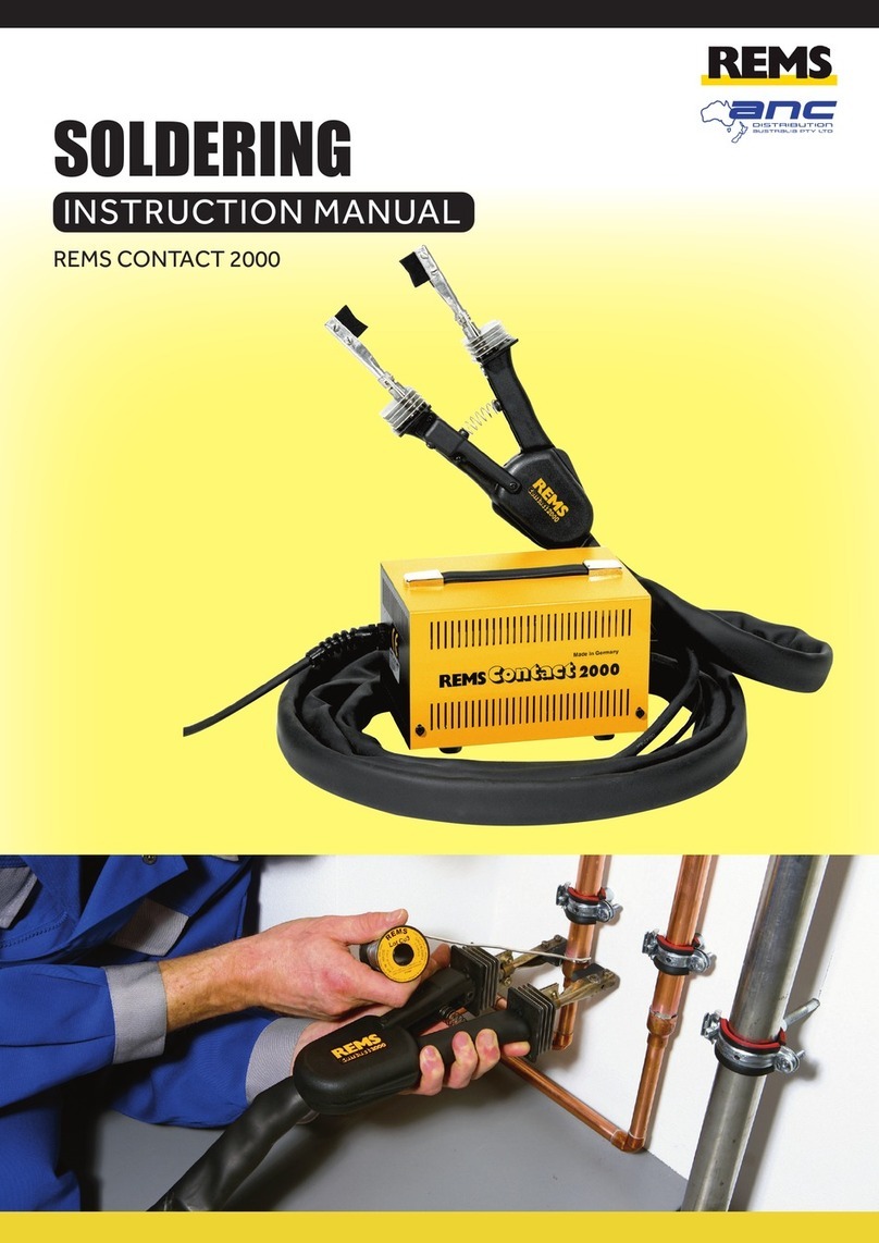 REMS Contact 2000 instruction manual