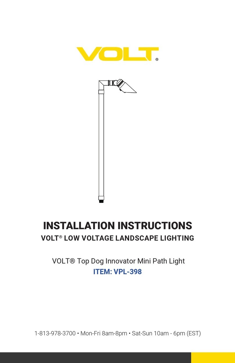 Volt Top Dog Innovator VPL-398 installation instructions