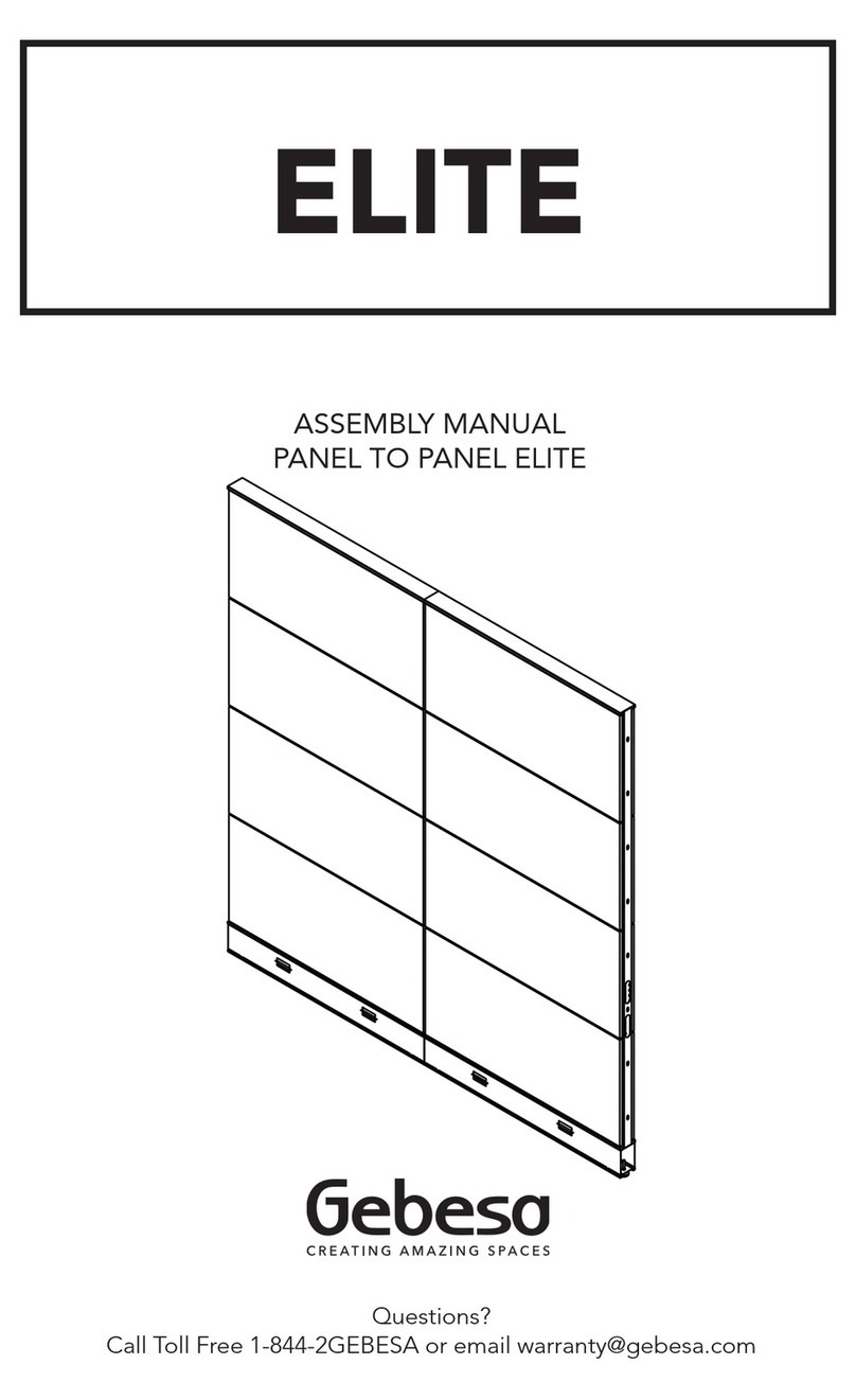 Gebesa ELITE User manual