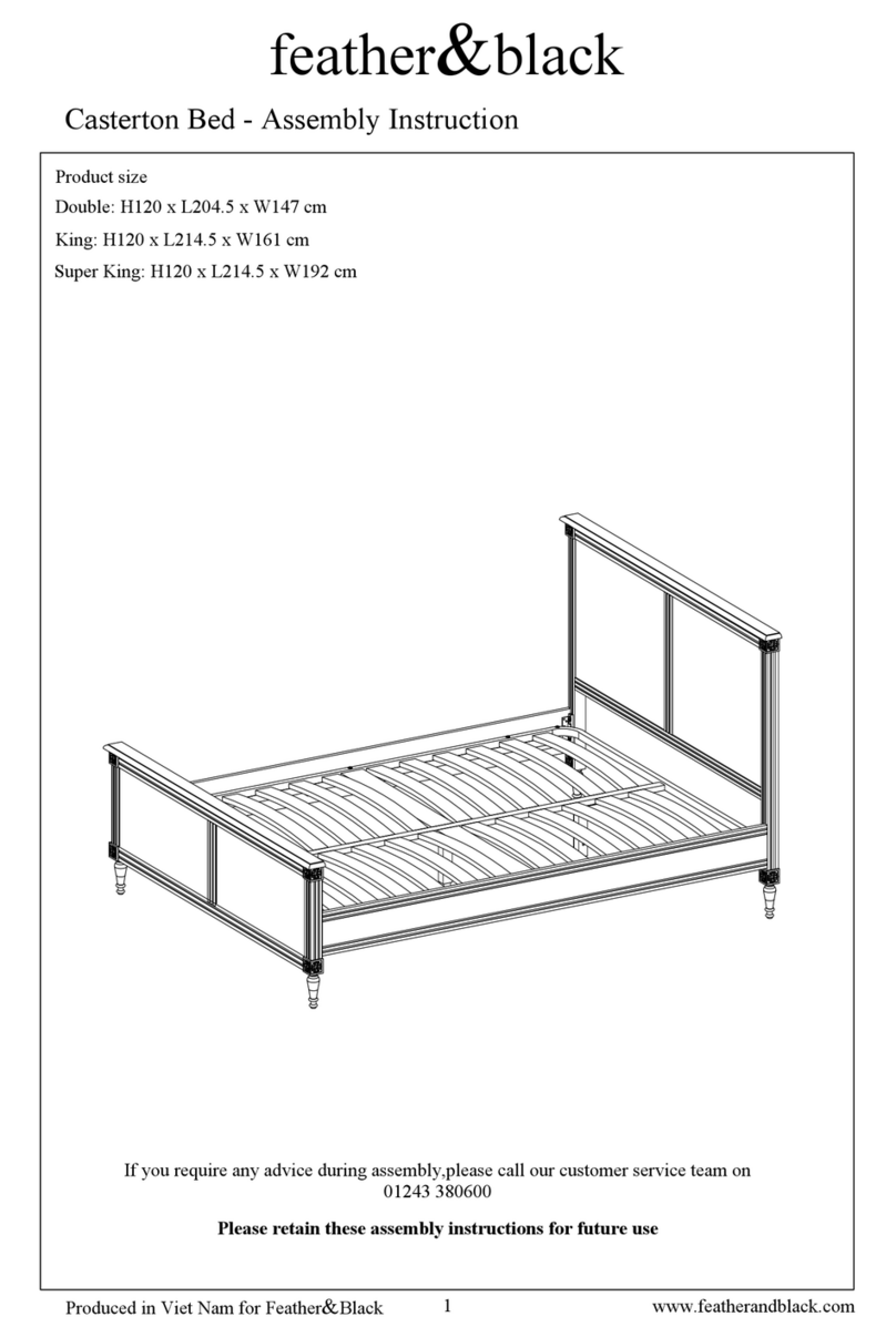 feather&black Casterton User manual feather&black Casterton User manual