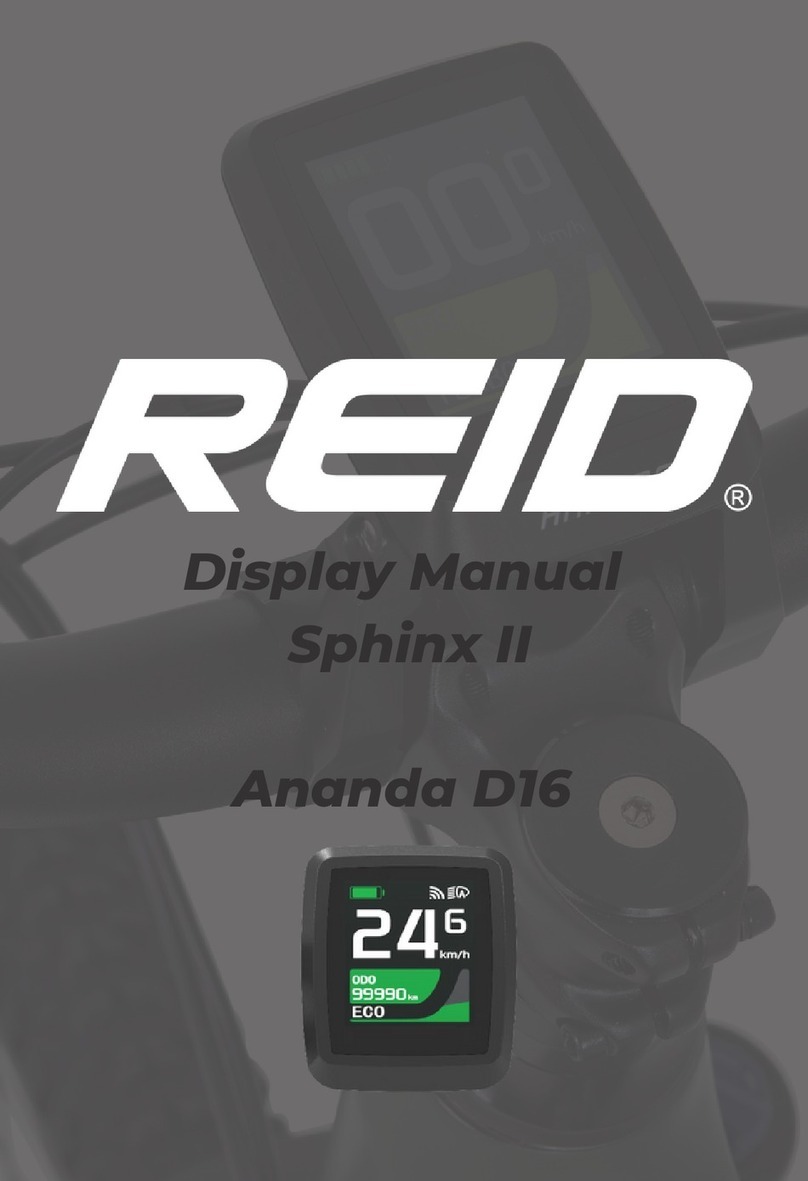 Reid Sphinx II DISPLAY MANUAL Reid Sphinx II DISPLAY MANUAL
