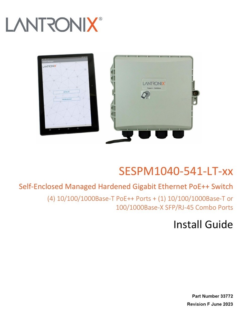 Lantronix SESPM1040-541-LT Series install guide