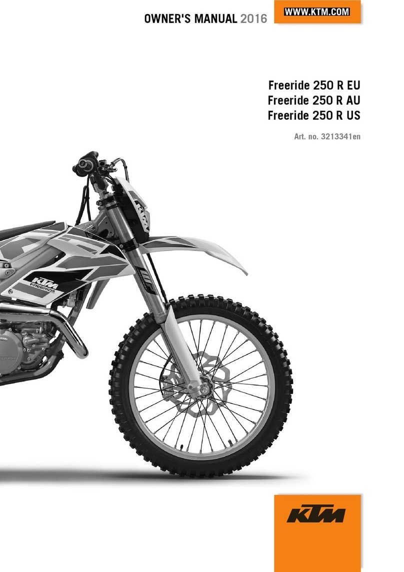 KTM Freeride 250 R EU 2016 User manual KTM Freeride 250 R EU 2016 User manual