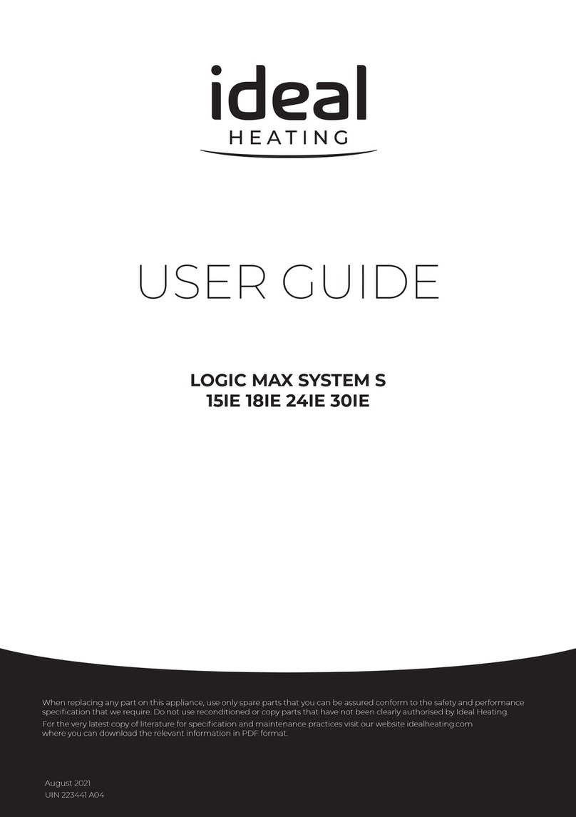 Ideal Heating LOGIC SYSTEM S18IE User manual