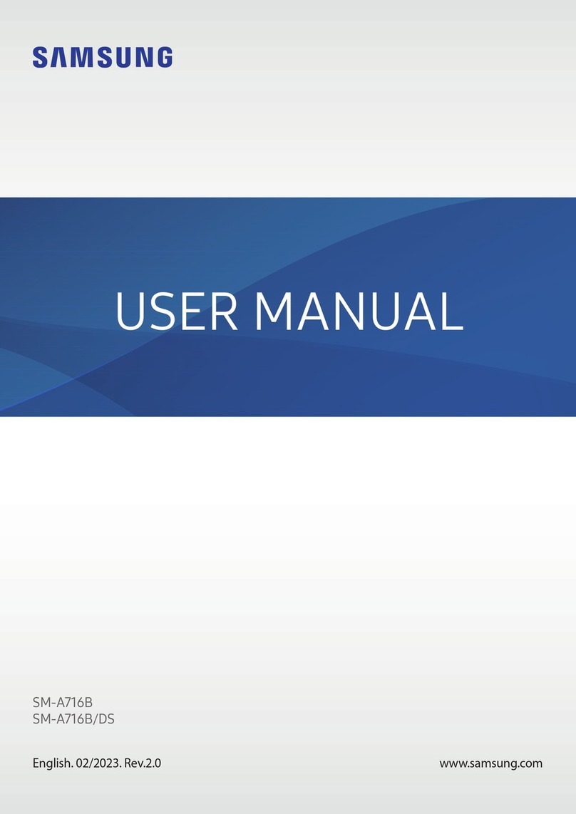 Samsung SM-A716B/DS User manual Samsung SM-A716B/DS User manual