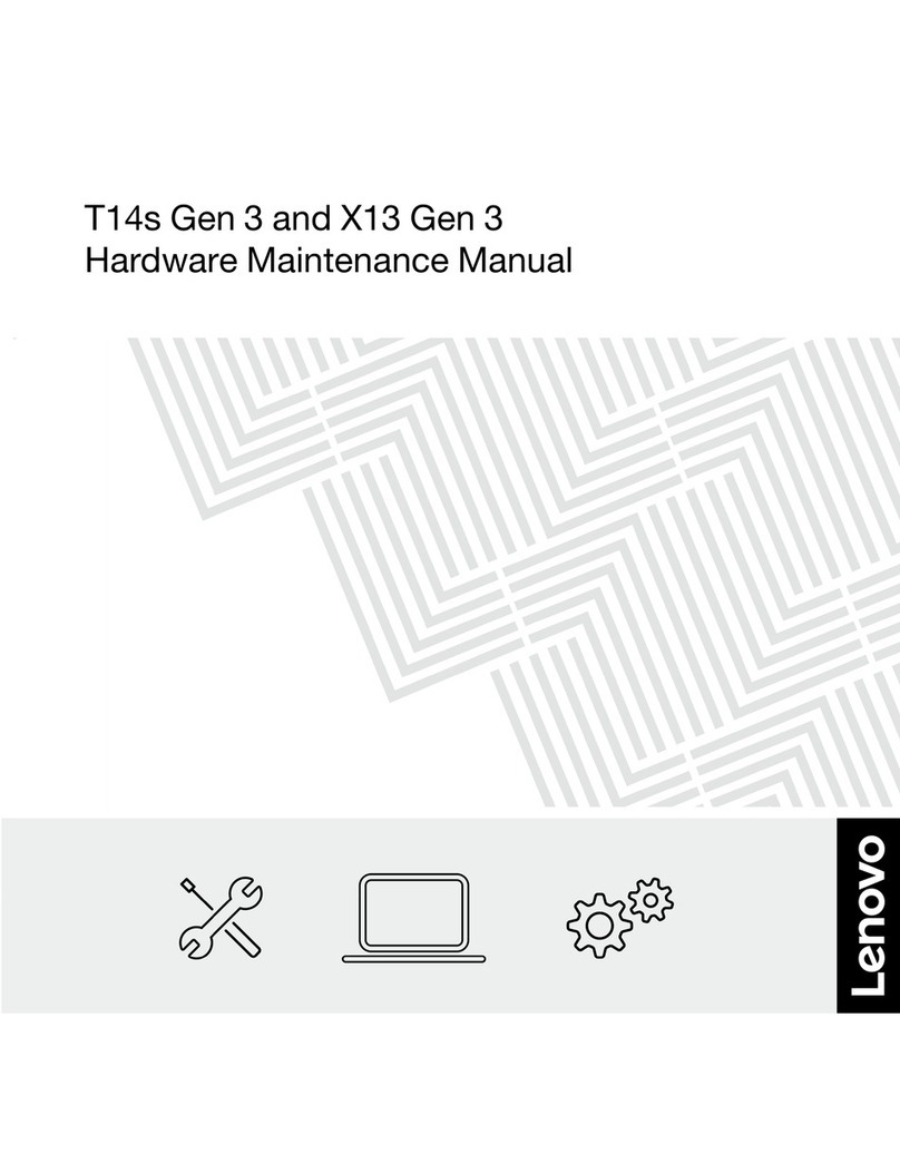 Lenovo ThinkPad X13 Gen 3 Owner's manual