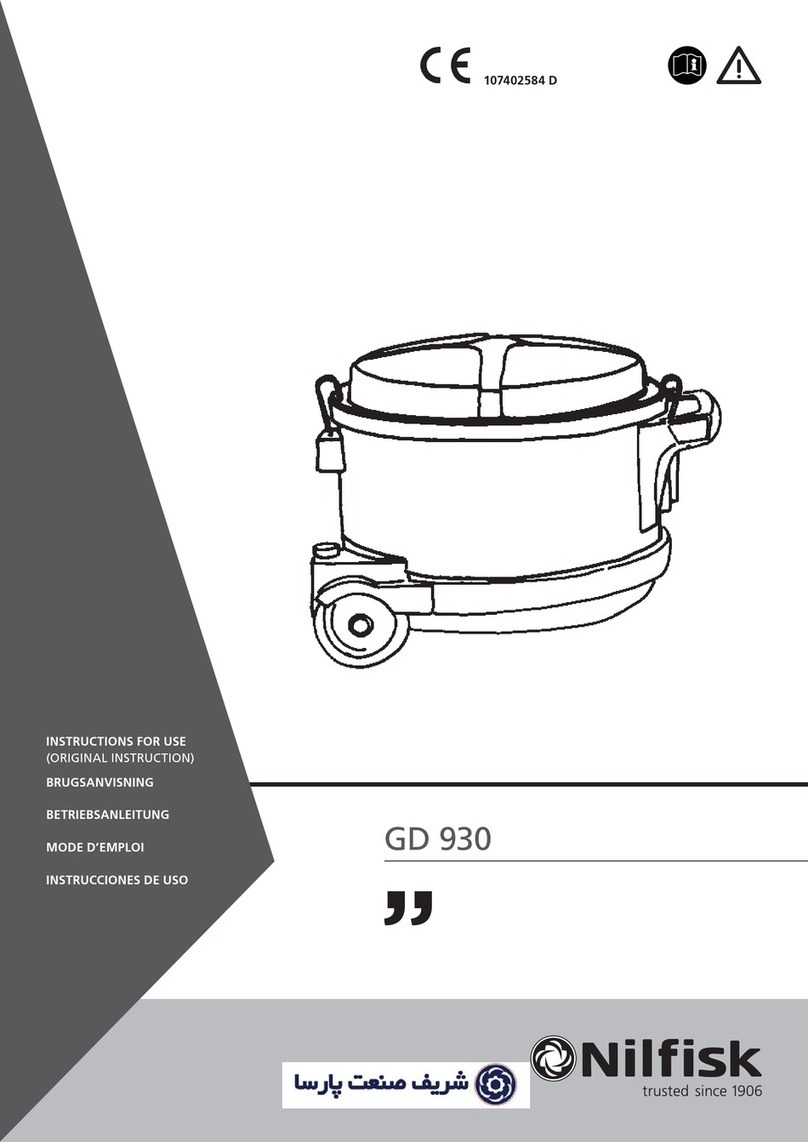 Nilfisk-Advance GD 930 Instructions for use