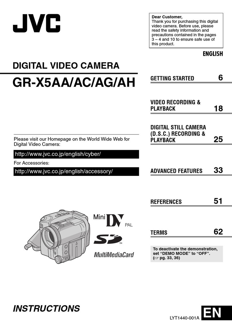JVC GR-X5AC User manual
