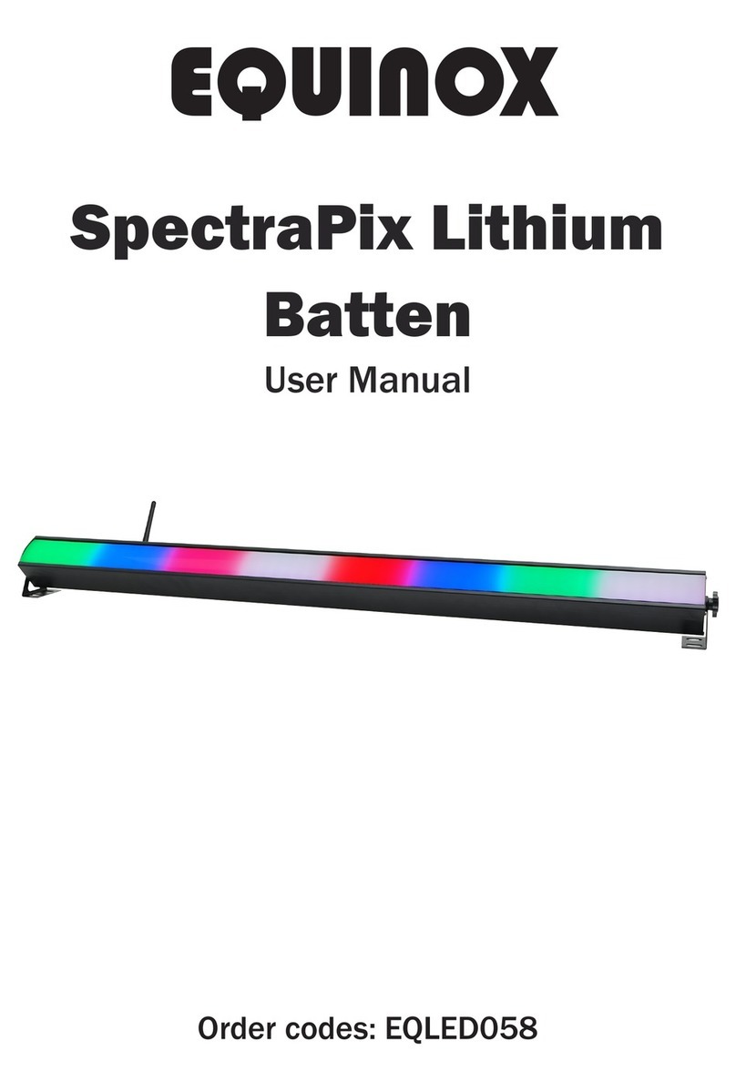 Equinox Systems SpectraPix Lithium Batten User manual