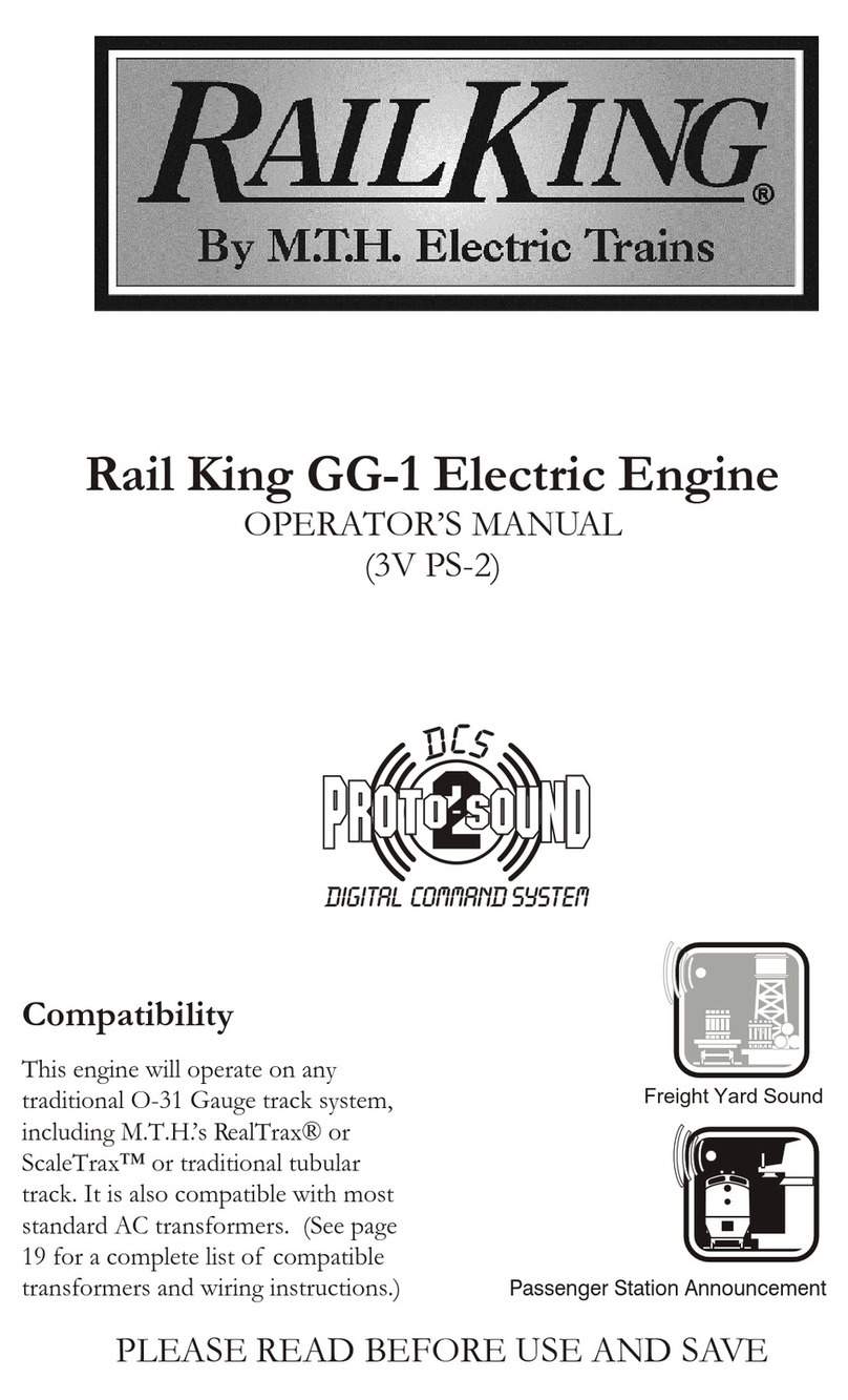 MTHTrains GG-1 Operator's manual