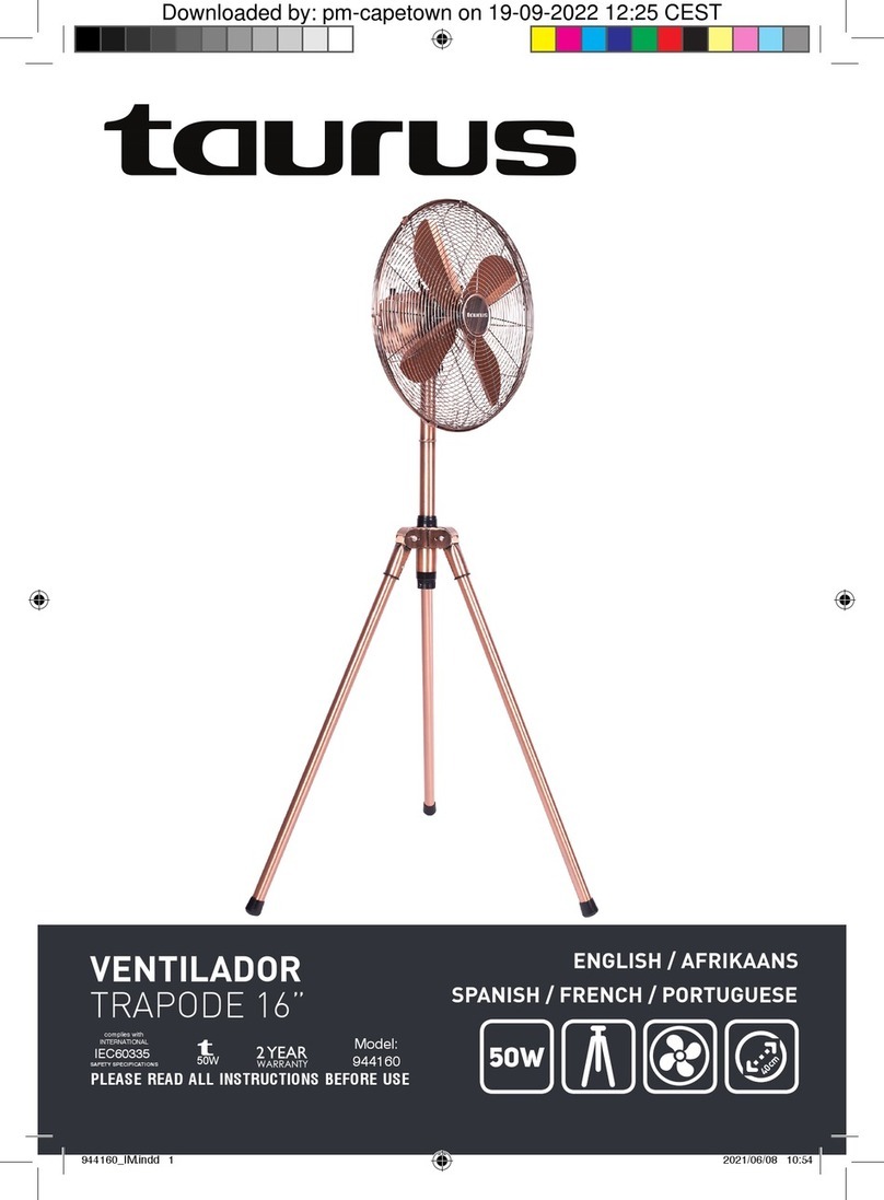 Taurus TRAPODE 16 User manual
