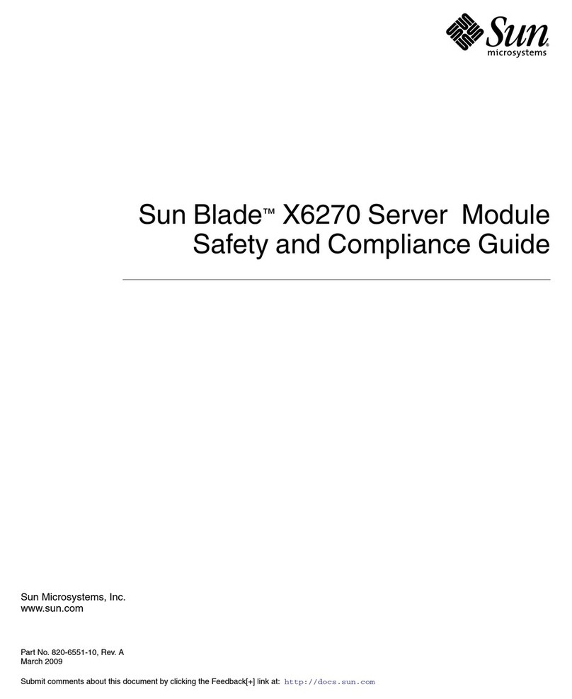 Sun Microsystems Sun Blade X6270 Installation and operating manual