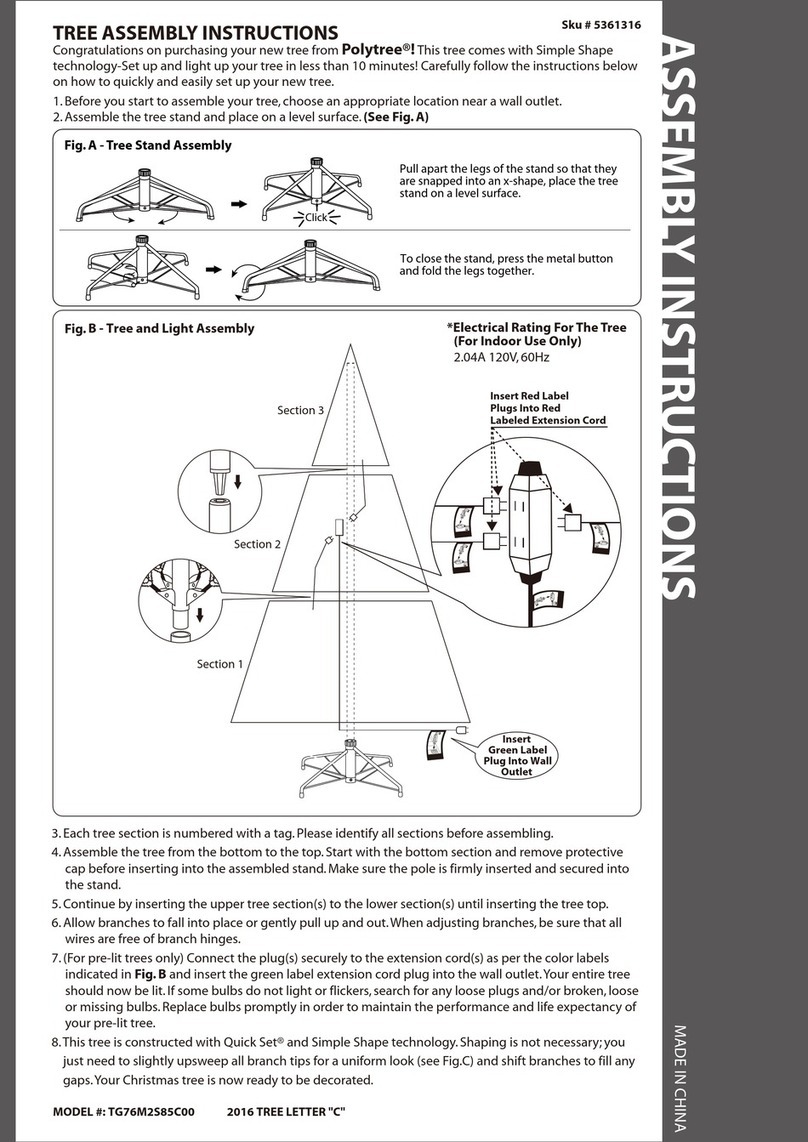 Polytree TG76M2S85C00 User manual