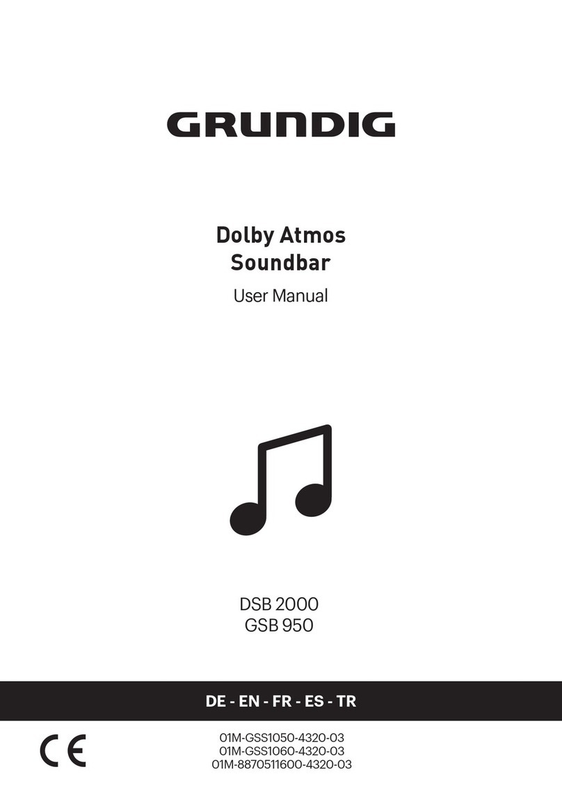 Grundig DSB 2000 User manual Grundig DSB 2000 User manual
