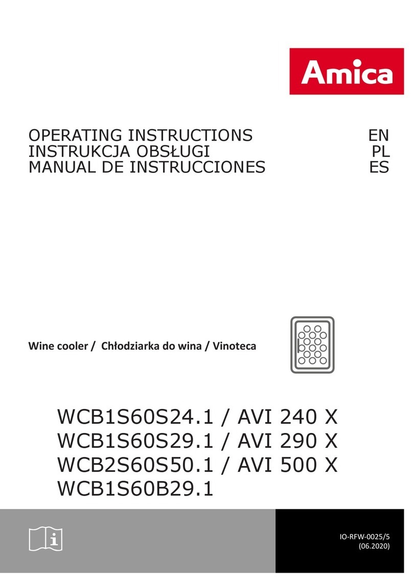 Amica WCB1S60S24.1/AVI 240 X User manual Amica WCB1S60S24.1/AVI 240 X User manual